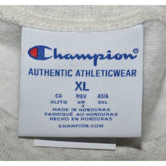 Champion Mens Unisex XL University Of Mississippi Sweatshirt Embroidered Logo - Picture 6 of 8